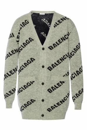 Logo-embroidered cardigan, zdjęcie 1 Logo-embroidered cardigan od Balenciaga
